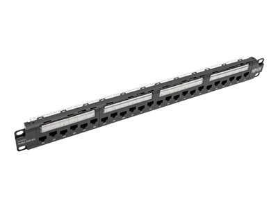 Tripp Lite   24-Port 1U Rack-Mount Cat6a/Cat6/Cat5e 110 Patch Panel with Cable Management Bar, 110 Punchdown, RJ45, TAA patch panel 1U 19″ TAA… N252-024-6A