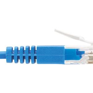 Tripp Lite   Cat6a 10G Certified Molded Ultra-Slim UTP Ethernet Cable (RJ45 M/M), Blue, 1ft network cable 1 ft blue N261-UR01-BL