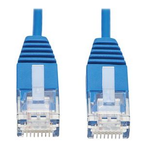 Tripp Lite   Cat6a 10G Certified Molded Ultra-Slim UTP Ethernet Cable (RJ45 M/M), Blue, 3ft network cable 3 ft blue N261-UR03-BL