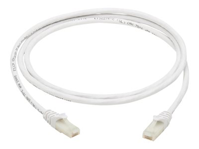 Tripp Lite   Safe-IT Cat6a 10G Certified Snagless Antibacterial UTP Ethernet Cable (RJ45 M/M), White, 3 ft. network cable 3 ft white N261AB-003-WH