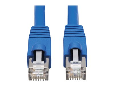 Tripp Lite   Cat6a 10G-Certified Snagless F/UTP Network Patch Cable (RJ45 M/M), PoE, CMR-LP, Blue, 6 ft. patch cable 6 ft blue N261P-006-BL