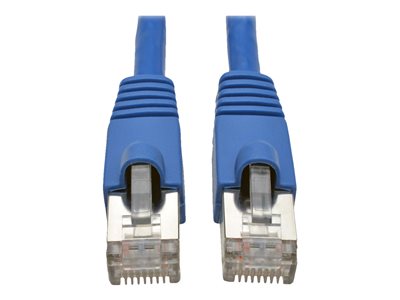 Tripp Lite   Cat6a 10G-Certified Snagless Shielded STP Network Patch Cable (RJ45 M/M), PoE, Blue, 25 ft. patch cable 25 ft blue N262-025-BL