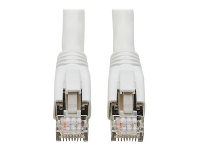 Tripp Lite   Cat8 25G/40G-Certified Snagless S/FTP Ethernet Cable (RJ45 M/M), PoE, White, 20 ft. patch cable 20 ft white N272-020-WH