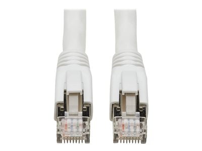 Tripp Lite   Cat8 25G/40G-Certified Snagless S/FTP Ethernet Cable (RJ45 M/M), PoE, White, 25 ft. patch cable 25 ft white N272-025-WH