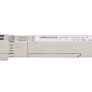 Tripp Lite Cisco-Compatible SFP-10G-LR-S SFP+ Transceiver 10GBase-LR, DDM, SMF, LC, 1310 nm, 10 km (6.1 mi.) SFP+ transceiver module 10 Gi… N286-10G-LR-S Tripp Lite Cisco-Compatible SFP-10G-LR-S SFP+ Transceiver 10GBase-LR, DDM, SMF, LC, 1310 nm, 10 km (6.1 mi.) SFP+ transceiver module 10 Gi… N286-10G-LR-S
