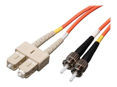 Tripp Lite   10M Duplex Multimode 62.5/125 Fiber Optic Patch Cable SC/ST 33′ 33ft 10 Meter patch cable 10 m orange N304-10M