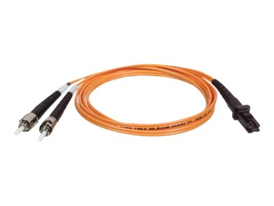Tripp Lite   15M Duplex Multimode 62.5/125 Fiber Optic Patch Cable MTRJ/ST 50′ 50ft 15 Meter patch cable 15 m orange N308-15M