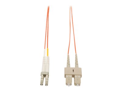 Tripp Lite   20M Duplex Multimode 62.5/125 Fiber Optic Patch Cable LC/SC 65′ 65ft 20 Meter patch cable 20 m orange N316-20M