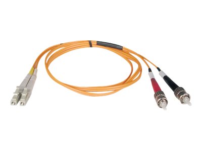 Tripp Lite   7M Duplex Multimode 62.5/125 Fiber Optic Patch Cable LC/ST 23′ 23ft 7 Meter patch cable 7 m orange N318-07M