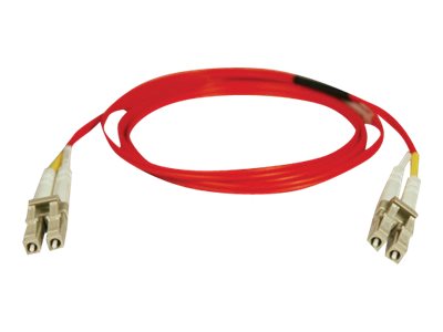 Tripp Lite   10M Duplex Multimode 62.5/125 Fiber Optic Patch Cable Red LC/LC 33′ 33ft 10 Meter patch cable 10 m red N320-10M-RD
