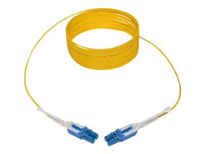 Tripp Lite   5M Duplex SMF 9/125 Uniboot Fiber Optic Patch Cable LC/LC 16′ patch cable 5 m yellow N370-05M-T