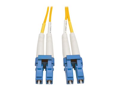 Tripp Lite   10M Duplex Singlemode 9/125 Fiber Optic Patch Cable LC/LC 33′ 33ft 10 Meter patch cable 10 m yellow N370-10M