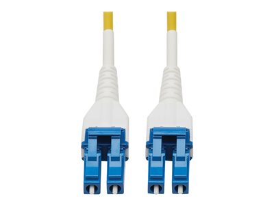 Tripp Lite   100G Duplex Singlemode 9/125 OS2 Armored Fiber Optic Cable (LC/LC Duplex M/M), LSZH, Yellow, 15 m (49.2 ft.) network cable 15 m w… N370-15M-AR
