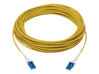 Tripp Lite   100G Duplex Singlemode 9/125 OS2 Armored Fiber Optic Cable (LC/LC Duplex M/M), LSZH, Yellow, 30 m (98.4 ft.) network cable 30 m w… N370-30M-AR