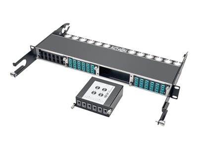 Tripp Lite   100Gb/120Gb to 40Gb Breakout Cassette 2 24-Fiber to 6 12-Fiber fiber optic cassette N484-2M24-6M12