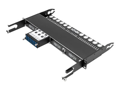 Tripp Lite   9/125 Singlemode Fiber 40/100 Gb to 10 Gb Breakout Cassette, (x3) 8-Fiber MTP/MPO (APC) to (x12) LC (UPC) Duplex, N484 Chassis f… N484-3M8L12S