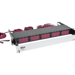 Tripp Lite 50/125 OM4 Pre-assembled 40GB-10GB Patch Panel 15 MTP QSFP-60 LC patch panel 1U 19″ N48K-15M8L60-B Tripp Lite 50/125 OM4 Pre-assembled 40GB-10GB Patch Panel 15 MTP QSFP-60 LC patch panel 1U 19″ N48K-15M8L60-B
