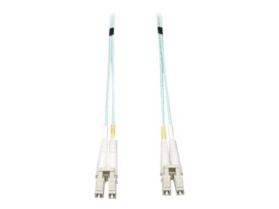 Tripp Lite   5M 10Gb Duplex Multimode 50/125 OM3 LSZH Fiber Patch Cable LC/LC Aqua 5 Meters patch cable 5 m aqua N820-05M