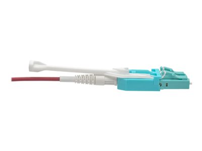 Tripp Lite   10 Gb Duplex Multimode 50/125 OM4 LSZH Fiber Patch Cable (LC/LC), Push/Pull Tabs, Magenta, 8 m (26 ft.) patch cable 8 m magenta N821-08M-MG-T