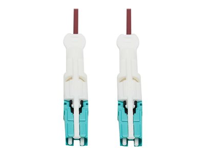 Tripp Lite   400G Duplex Multimode 50/125 OM4 Fiber Optic Cable (CS-PC/CS-PC), Round LSZH Jacket, Magenta, 3 m network cable 3 m white, magen… N822C-03M-MG