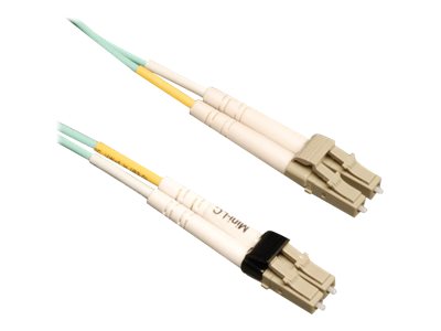 Tripp Lite   5M 10Gb Duplex Multimode 50/125 OM3 LSZH Fiber Optic Patch Cable LC/LC Aqua 16′ 16ft 5 Meter patch cable 5 m aqua N836-05M