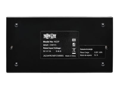 Tripp Lite   5-Port Gigabit Ethernet Switch Desktop RJ45 Unmanaged Switch switch 5 ports unmanaged NG5P
