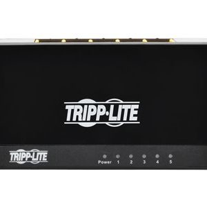 Tripp Lite 5-Port Gigabit Ethernet Switch Desktop RJ45 Unmanaged Switch switch 5 ports unmanaged NG5P Tripp Lite 5-Port Gigabit Ethernet Switch Desktop RJ45 Unmanaged Switch switch 5 ports unmanaged NG5P
