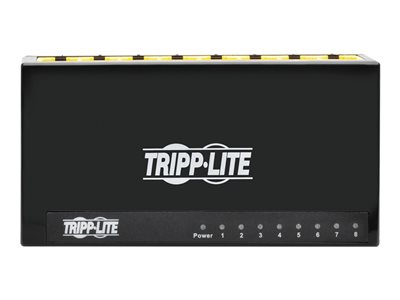 Tripp Lite   8-Port Gigabit Ethernet Switch Desktop RJ45 Unmanaged Switch switch 8 ports unmanaged NG8P
