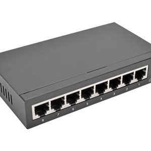 Tripp Lite   8-Port Gigabit Ethernet Switch Desktop Metal Unmanaged Switch switch 8 ports unmanaged NG8