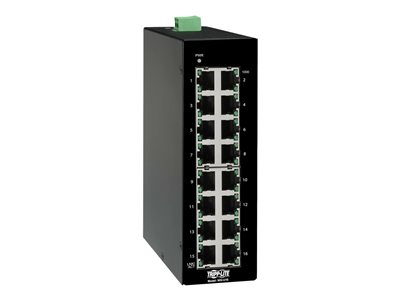 Tripp Lite   Unmanaged Industrial Gigabit Ethernet Switch 16-Port 10/100/1000 Mbps, DIN Mount switch 16 ports unmanaged TAA Compliant NGI-U16