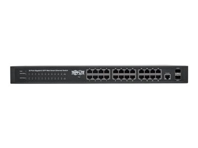 Tripp Lite   24-Port Gigabit Ethernet Switch 10/100/1000Mbps, L2 Web-Smart Managed, 2 Dedicated Gigabit SFP Slots, 52 Gbps, Web Interface switch 2… NGS24C2