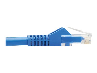 Tripp Lite   M12 X-Code Cat6 1G UTP CMR-LP Ethernet Cable (Right-Angle M12 M/RJ45 M), IP68, PoE, Blue, 5 m (16.4 ft.) network cable 16.4 f… NM12-604-05M-BL