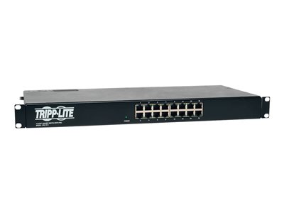 Tripp Lite   16 Port Gigabit Ethernet Switch w/ 8 Outlet PDU switch 16 ports unmanaged rack-mountable NSU-G16