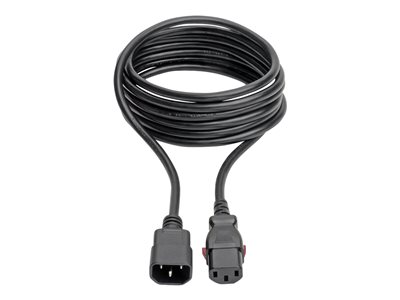 Tripp Lite   C14 Male to C13 Female Power Cable, C13 to C14 PDU-Style, Locking C13 Connector, 10A, 18 AWG, 10 ft. power extension cable IEC 60320… P004-L10