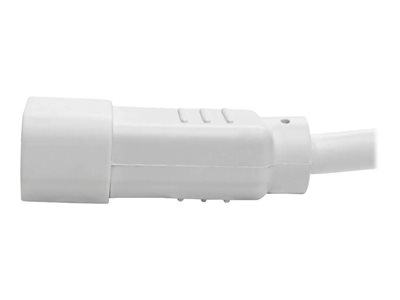 C14-C13 14 AWG 15A White Tripp Lite P005-003-AWH 3 Heavy Duty Power Extension Cord