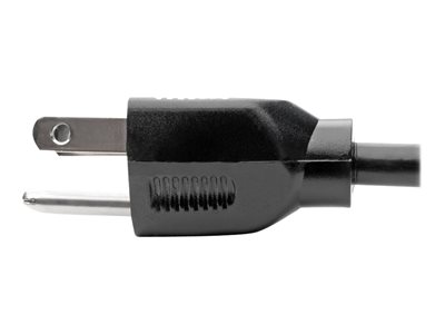 Tripp Lite   Standard Power Extension Cord, 10A, 18 AWG (NEMA 5-15P to NEMA 5-15R), Black, 6 ft. power extension cable NEMA 5-15 to NEMA 5-15 6 f… P022-006