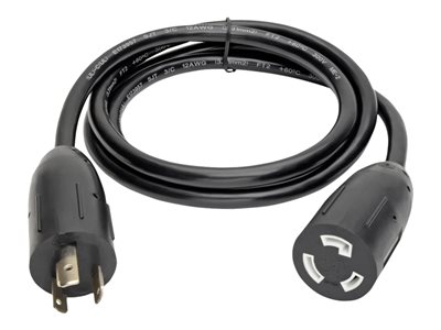 Tripp Lite   10ft Power Cord Extension Cable L5-20P to L5-20R with Locking Connectors Heavy Duty 20A 12AWG 10′ power extension cable NEMA L5-2… P046-010-LL