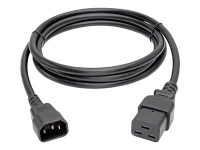 Tripp Lite   10ft Power Cord Adapter Cable C19 to C14 10A 16AWG 10′ power cable IEC 60320 C14 to IEC 60320 C19 6 ft P047-006-10A