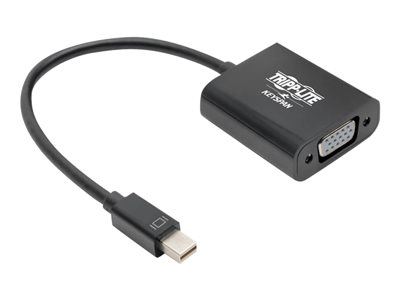 Tripp Lite   Keyspan Mini DisplayPort to VGA Adapter Active 1080p Black mDP to VGA video converter black P137-06N-VGAB