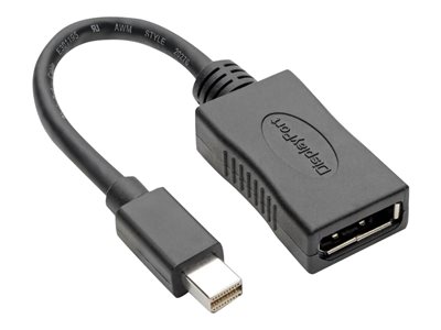 Tripp Lite   Mini DisplayPort to DisplayPort Adapter 4K @ 60Hz mDP to DP 6in DisplayPort cable 6 in P139-06N-DP4K6B