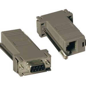 Tripp Lite   Null Modem Serial RS232 Modular Adapter Kit 2x DB9F to RJ45F short-haul modem P450-000