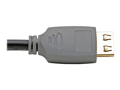 Tripp Lite   High-Speed HDMI Cable with Gripping Connectors 4K 60 Hz 4:4:4 M/M Black 10ft HDMI cable 10 ft P568-010-2A