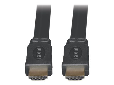 Tripp Lite   10ft High Speed HDMI Cable Digital Video with Audio Flat Shielded 4K x 2K M/M 10′ HDMI cable 10 ft P568-010-FL