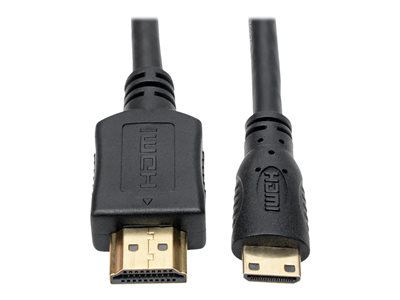 Tripp Lite   High-Speed HDMI to Mini-HDMI Cable with Ethernet and Digital Video/Audio (M/M), 1920 x 1080 (1080p), 1 ft. HDMI cable 3.3 ft P571-001-MINI