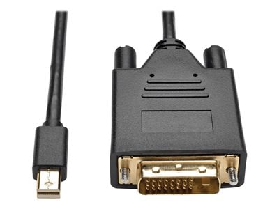 Tripp Lite   3ft Mini DisplayPort to DVI Adapter Active Converter mDP to DVI 1920 x 1080 DPort 1.2 M/M 3′ display cable 3 ft P586-003-DVI-V2