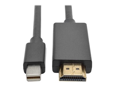 Tripp Lite   3ft Mini Displayport to HDMI Adapter Converter Cable MDP-HDMI M/M 1080p adapter cable DisplayPort / HDMI 3 ft P586-003-HDMI