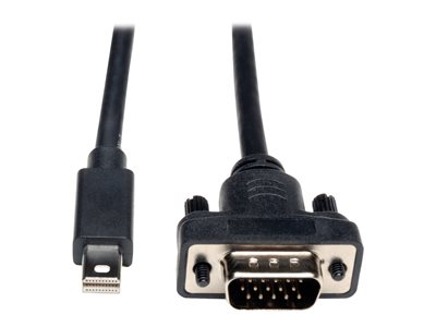 Tripp Lite   6ft Mini DisplayPort to VGA Adapter Active Converter mDP to VGA 1920 x 1200 DPort 1.2 M/M 6′ display cable 6 ft P586-006-VGA-V2