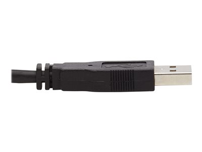 Tripp Lite   KVM Cable Kit, 3 in 1 4K DisplayPort, USB, 3.5 mm Audio (3xM/3xM), 4:4:4, 3.05 m, Black video / USB / audio cable 10 ft P783-010
