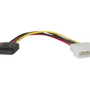 Tripp Lite   6in Serial ATA SATA Power Cable 4Pin Molex to 15Pin 6″ power cable SATA power to 4 pin internal power 5.9 in P944-06I