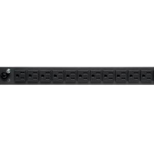 Tripp Lite   PDU Basic 1.8kW 120V Single-Phase 13 NEMA 5-15R Outlets, 5-15P Input, 6 ft. Cord, 1U Rack-Mount power distribution unit 1.9 kW PDU121506